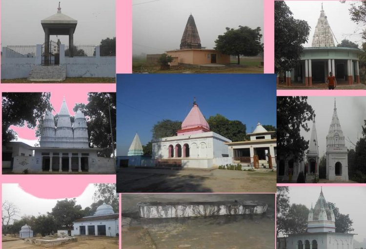 धाम पर स्थित सभी धार्मिक स्थलों का विवरण